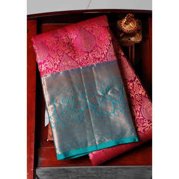 Purple Colour Traditional Saree 1
