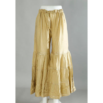 Beige Colour Sharara Pants