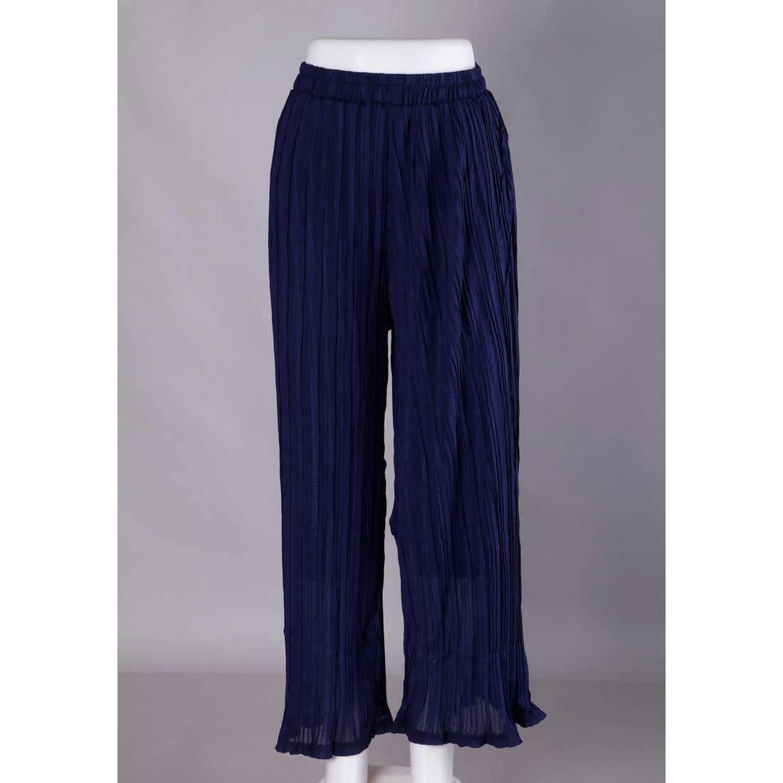 Navy Blue Colour Womens Palazzo
