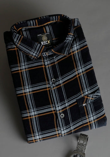 Black Colour Casual Shirt For Men