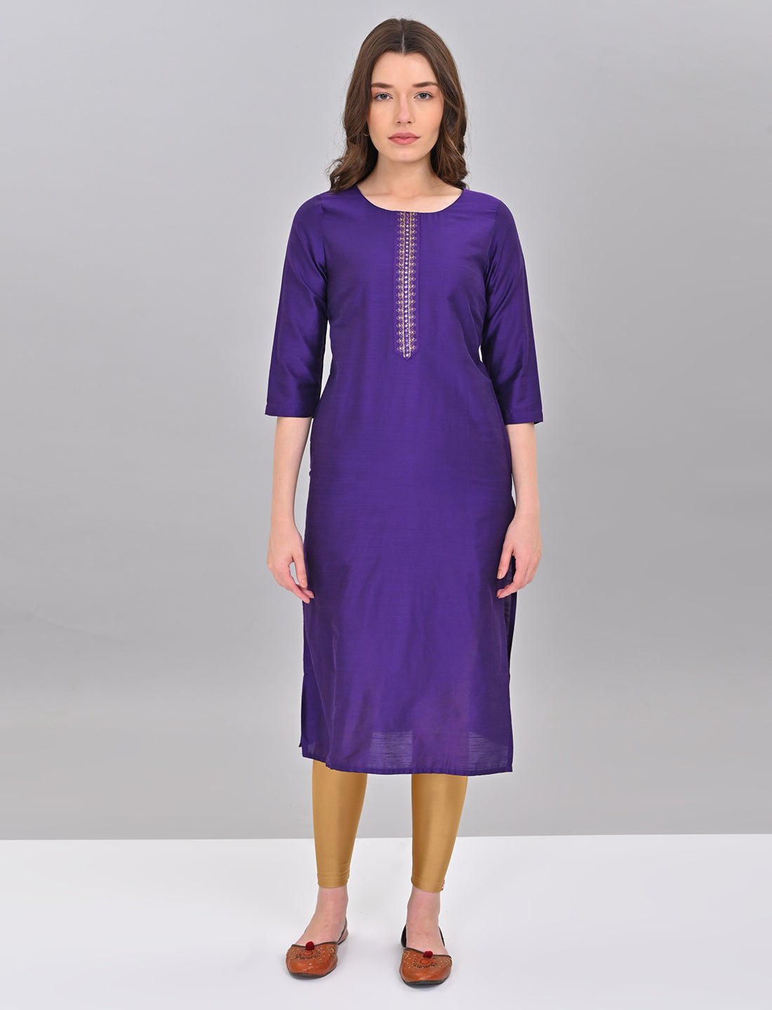 Stylish Women's Violet Kurti
