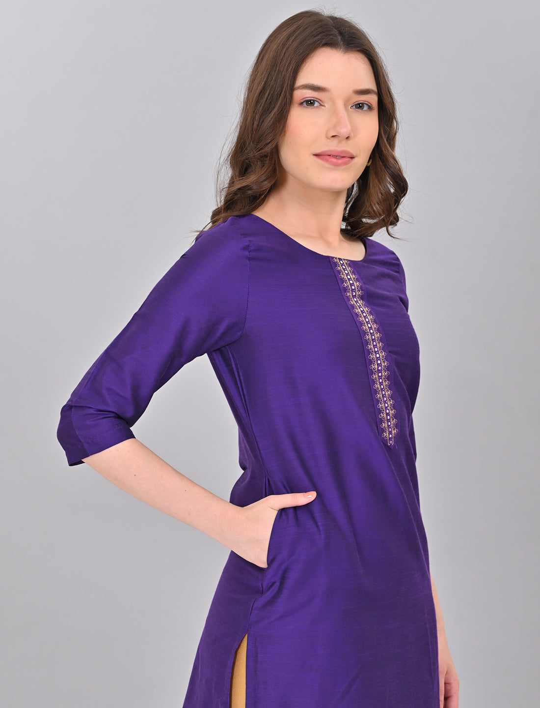 Shop Stylish Women's Violet Kurti Online