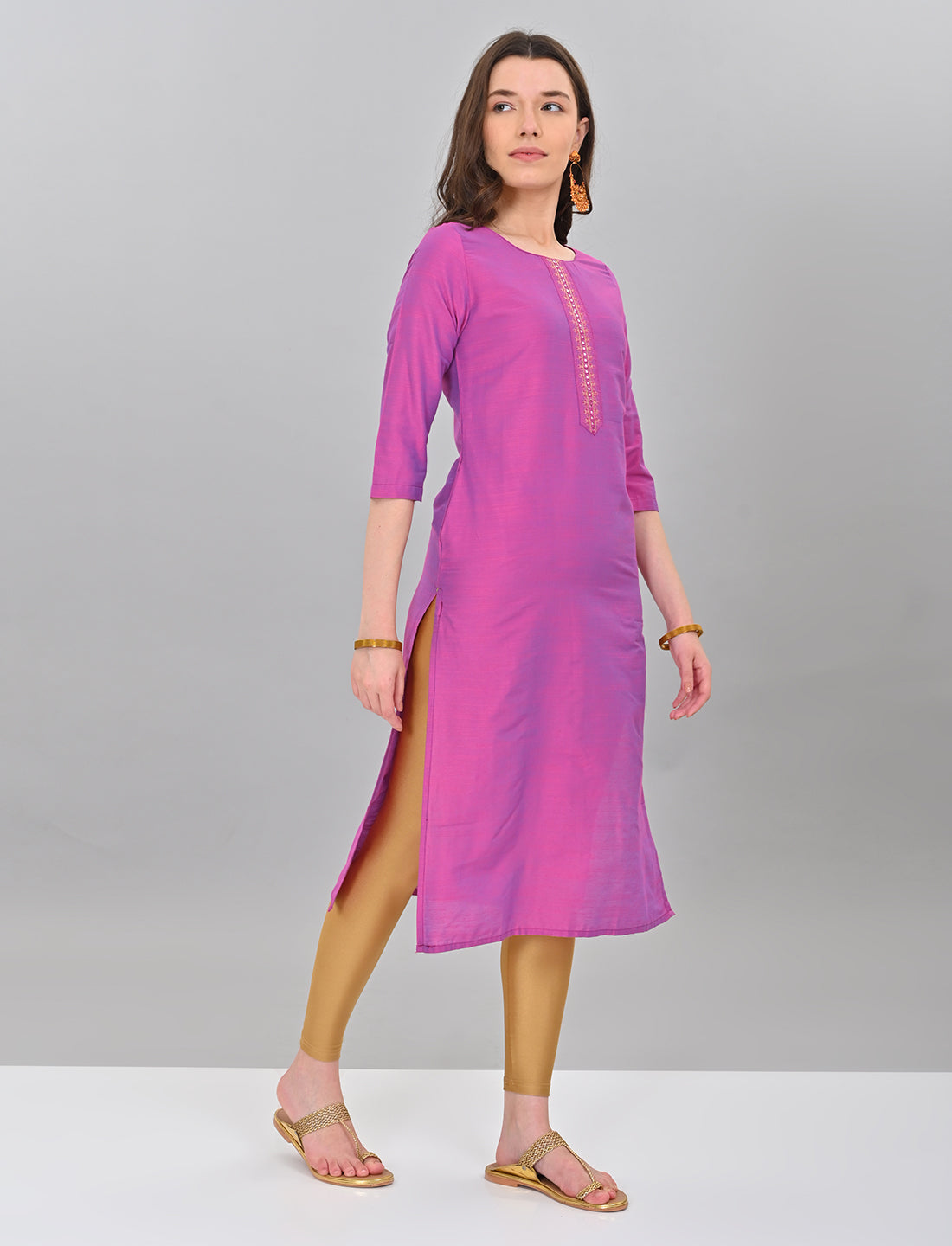 Buy Stylish Women's Purple Kurti Online