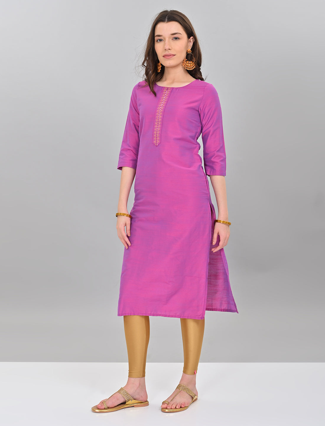 Shop Stylish Women's Purple Kurti
