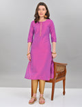 Order Stylish Women's Purple Kurti
