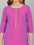 Buy Stylish Women's Purple Kurti Online Shopping