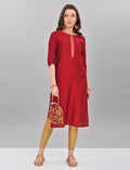 Order Stylish Women's Maroon Kurti