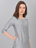 Shop Stylish Women's Grey Kurti Online