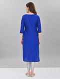 Buy Stylish Women's Royal Blue Kurti