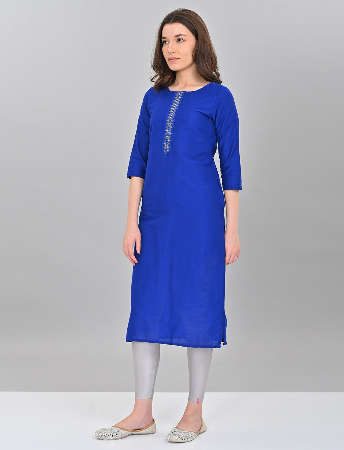 Shop Stylish Women's Royal Blue Kurti Online