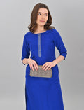 Stylish Women's Royal Blue Kurti Online Shopping