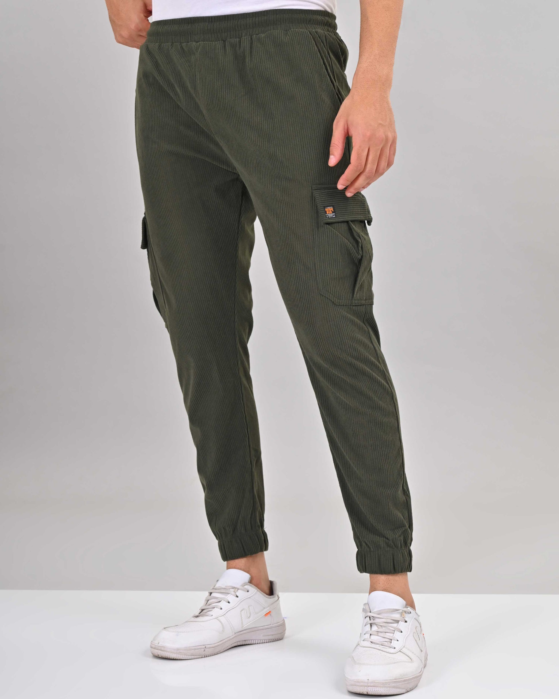 Buy Bottle Green Colour Nativebull Men's Track Pant