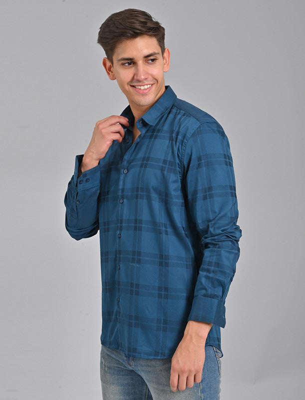 Native Bull Blue Checked Shirt