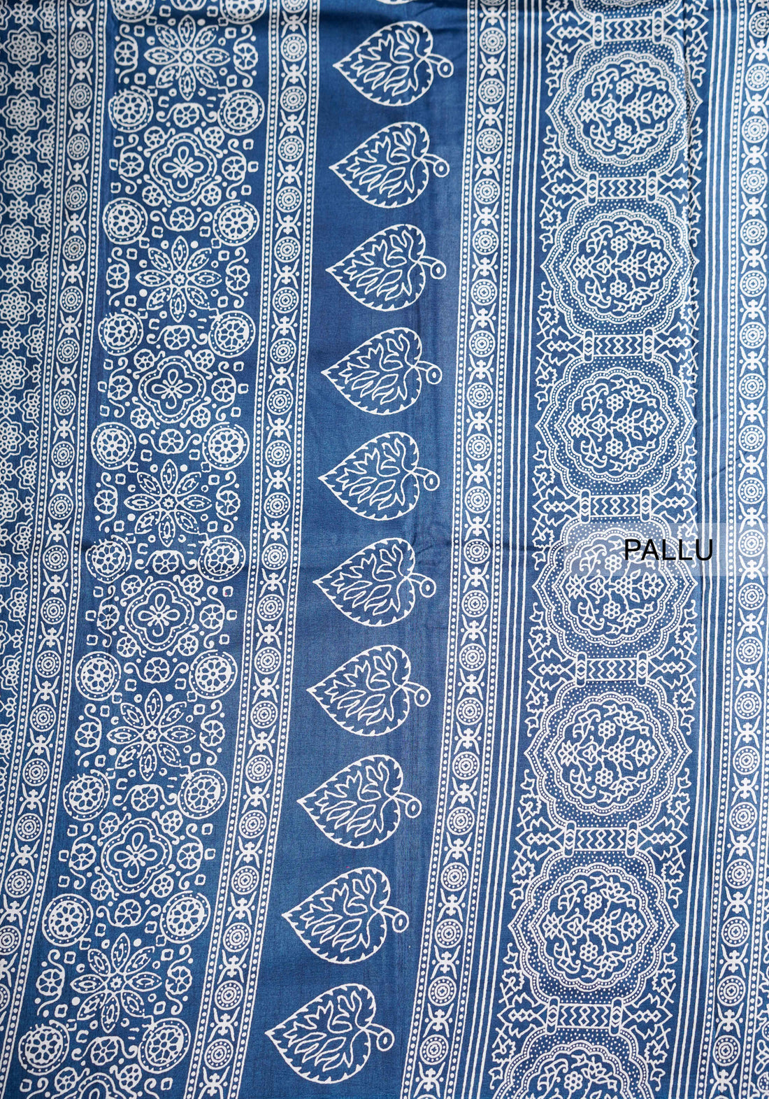 Dark Sea Blue Color Dola Saree - DO63