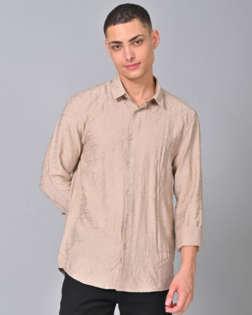 Men's Embroidered Sandal Shirt