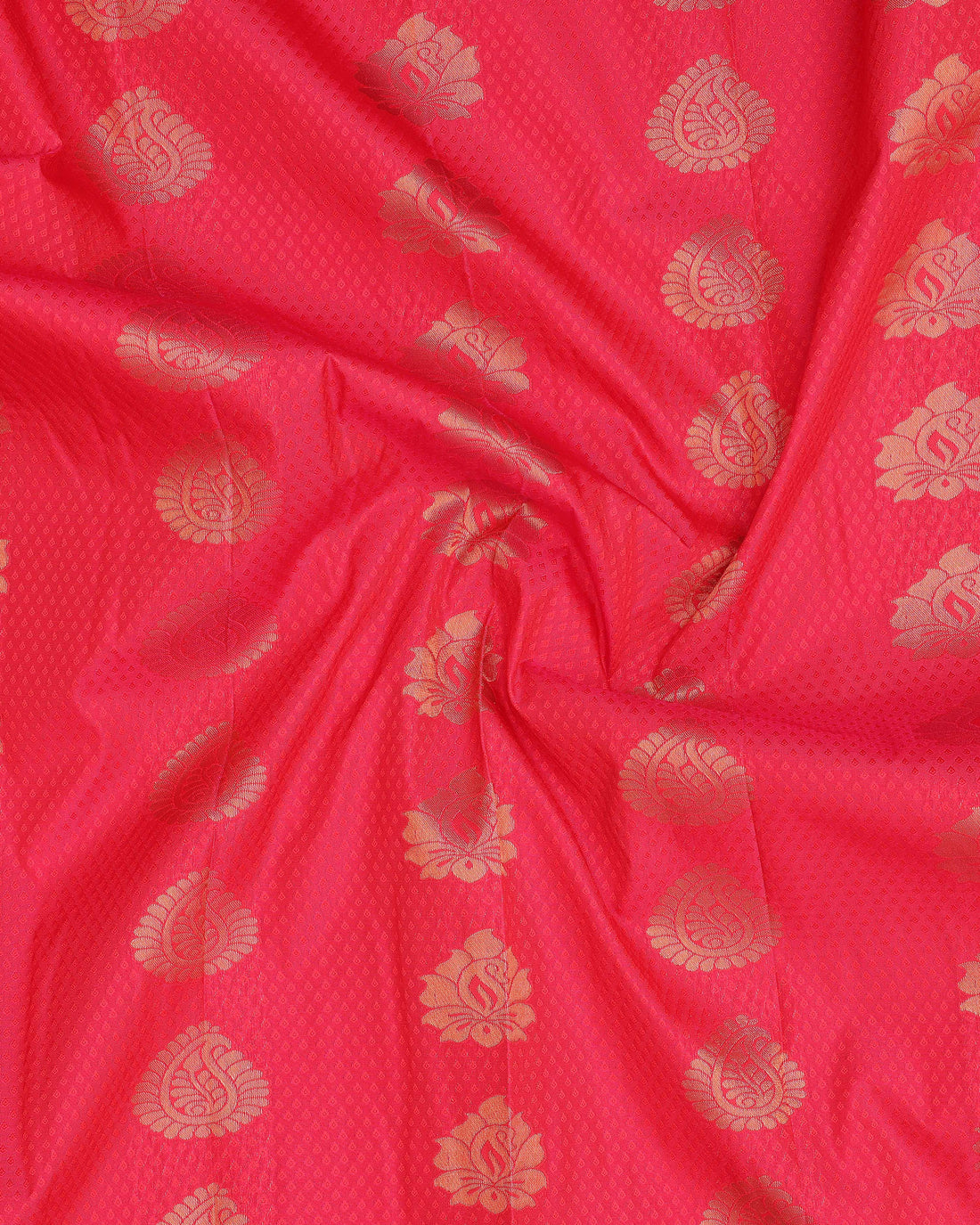 Pink Colour Copper Zari Aparna Saree