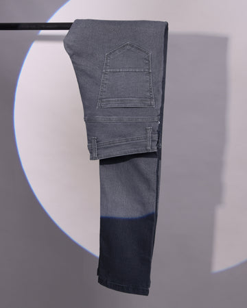 Men's Slim Fit Dark Grey Jean