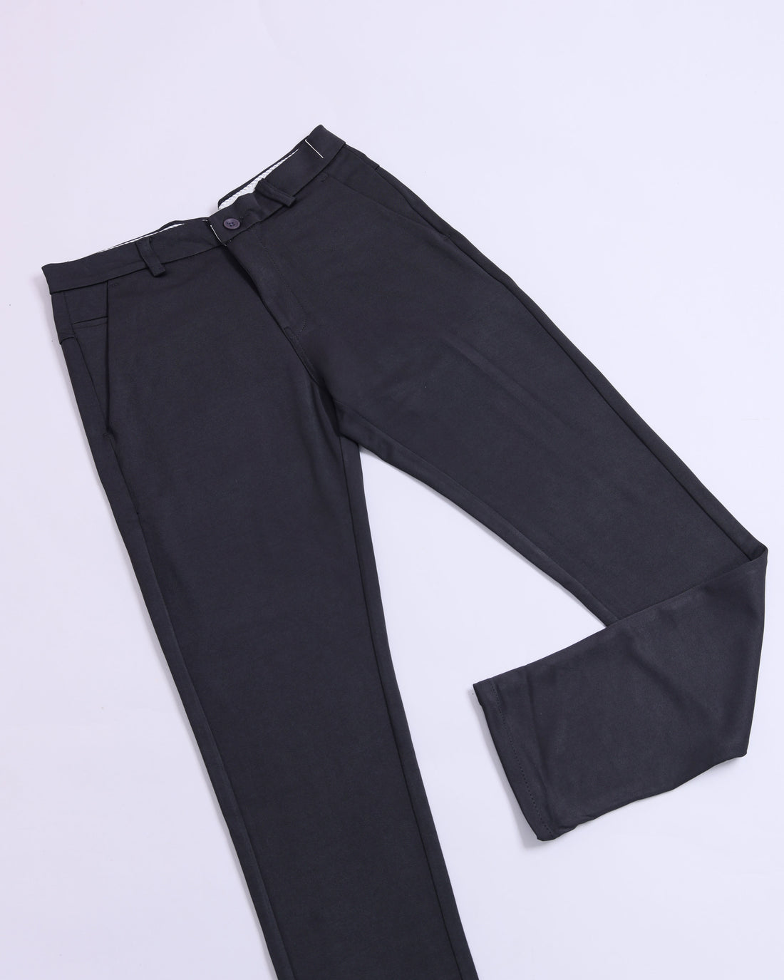 Men's Regular Fit Black Lycra Jean