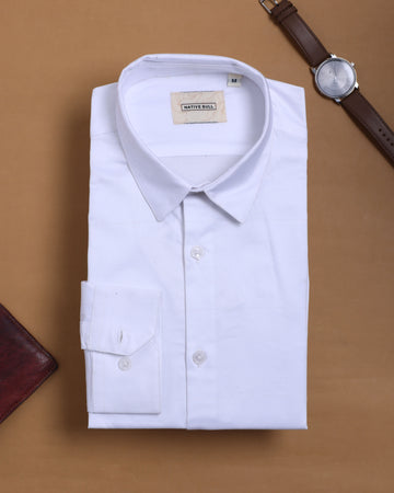 Nativebull white colour casual shirt