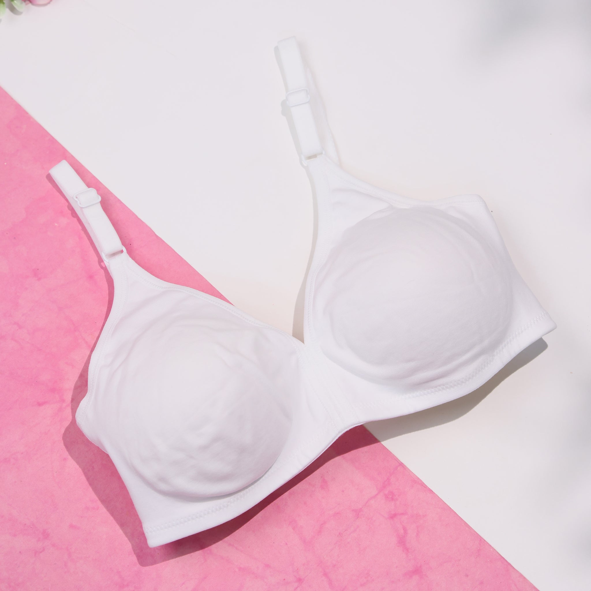 White Colour Everyday Bra