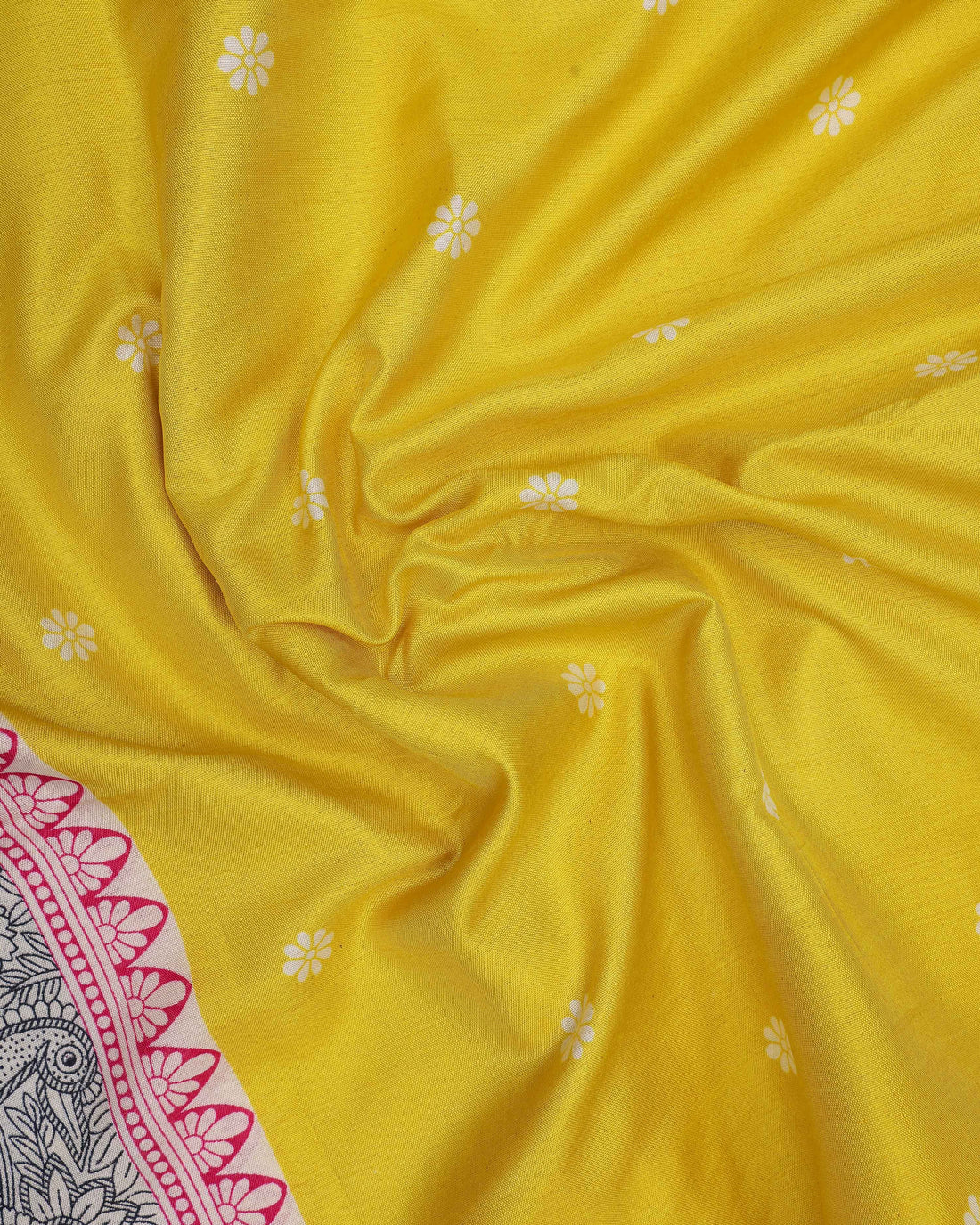 Yellow Color Dola Saree - DO 154