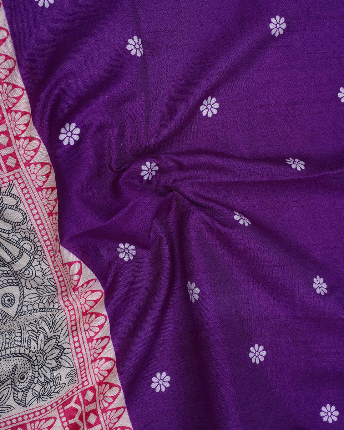 Violet Color Dola Saree - DO 155