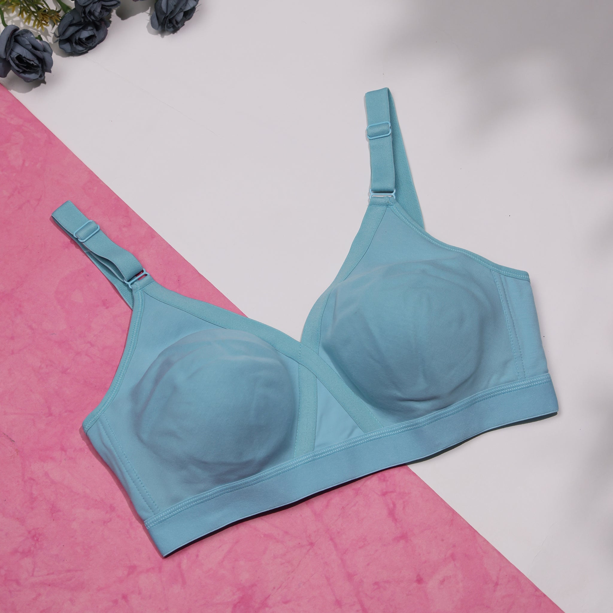 Light Blue Colour Everyday Bra