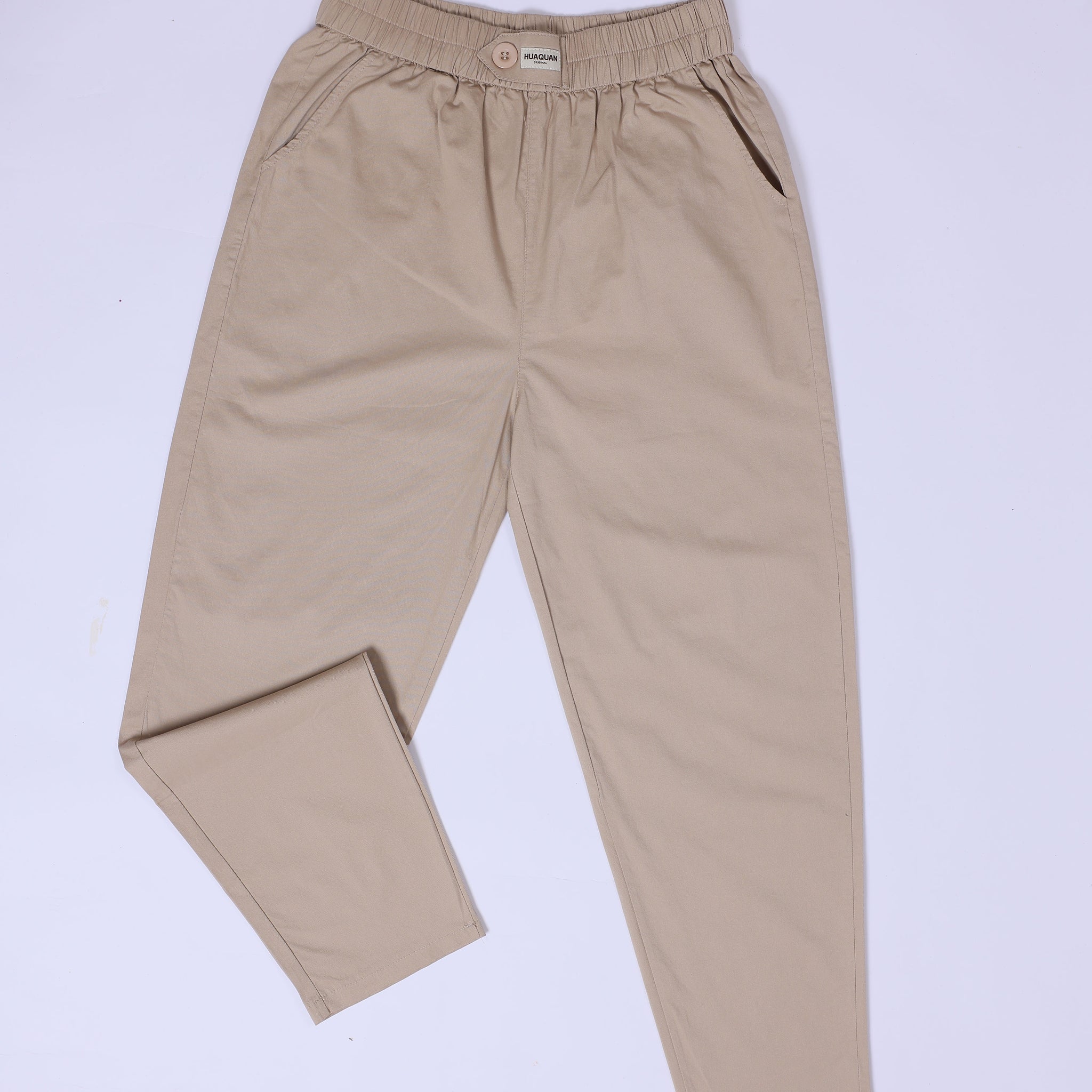 Women's Brown Colour Cotton Pant