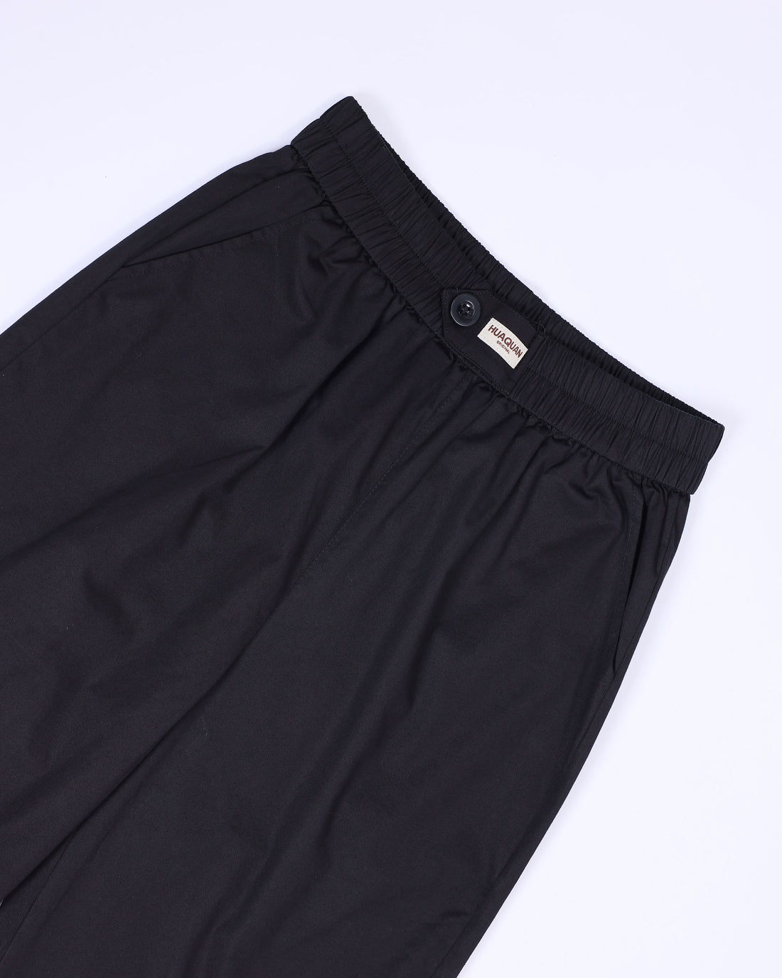 Women's Black Colour Cotton Pant