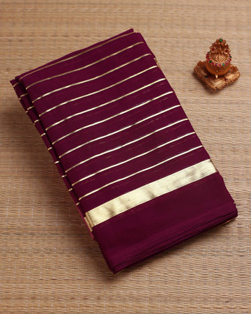 Maroon Color Fancy Saree