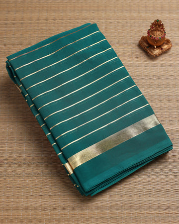 Green Color Fancy Saree