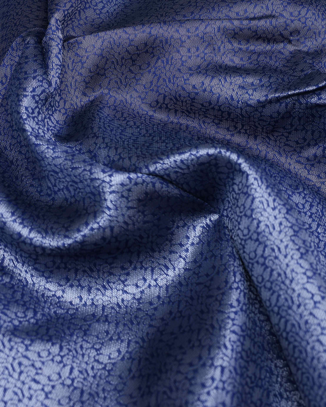 Blue color lichi silk saree