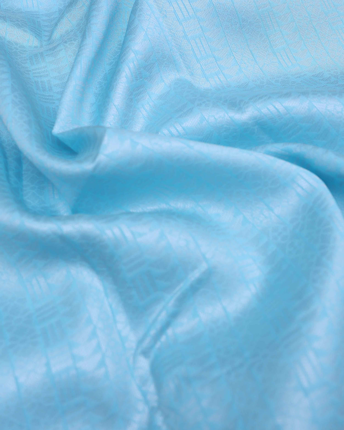 Sky blue color lichi silk saree