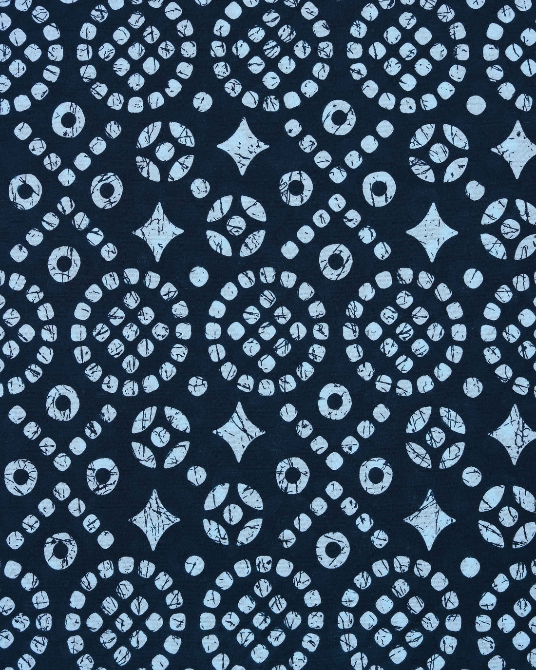 Blue Unstitched Salwar Material