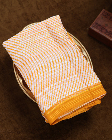 Yellow Colour Poonam Saree