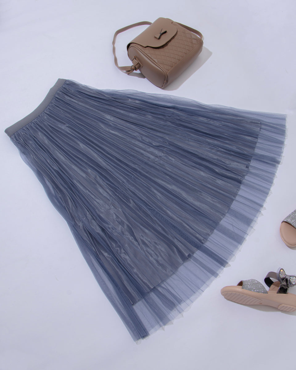 Grey Colour Womens Skirt