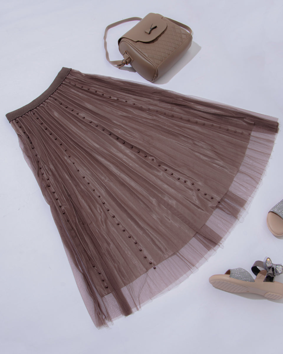 Brown Colour Womens Skirt