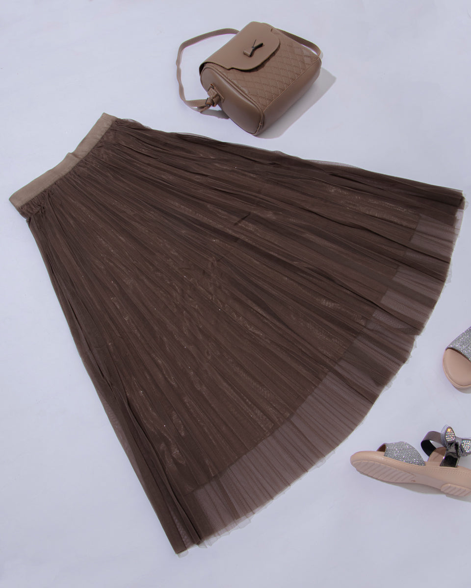 Brown Colour Womens Skirt