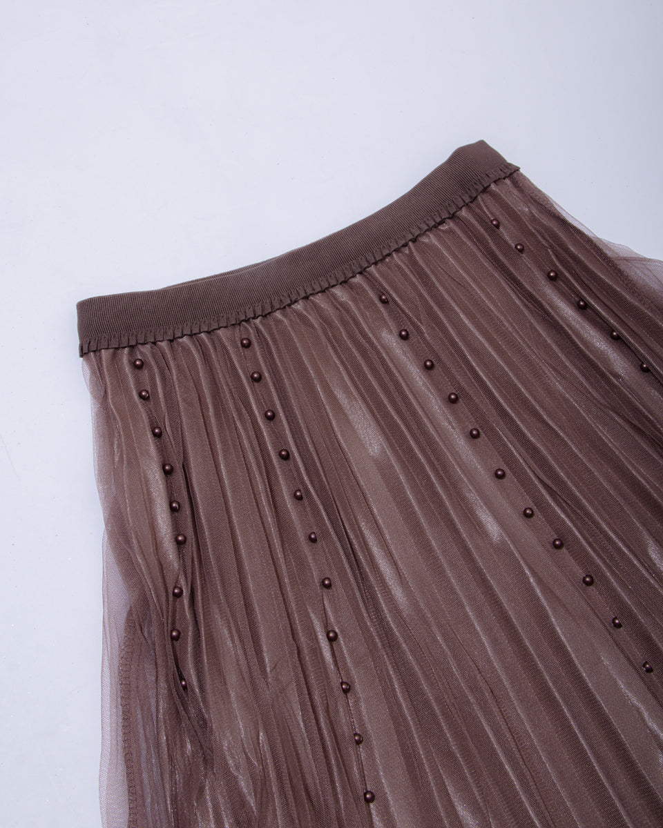 Brown Colour Womens Skirt