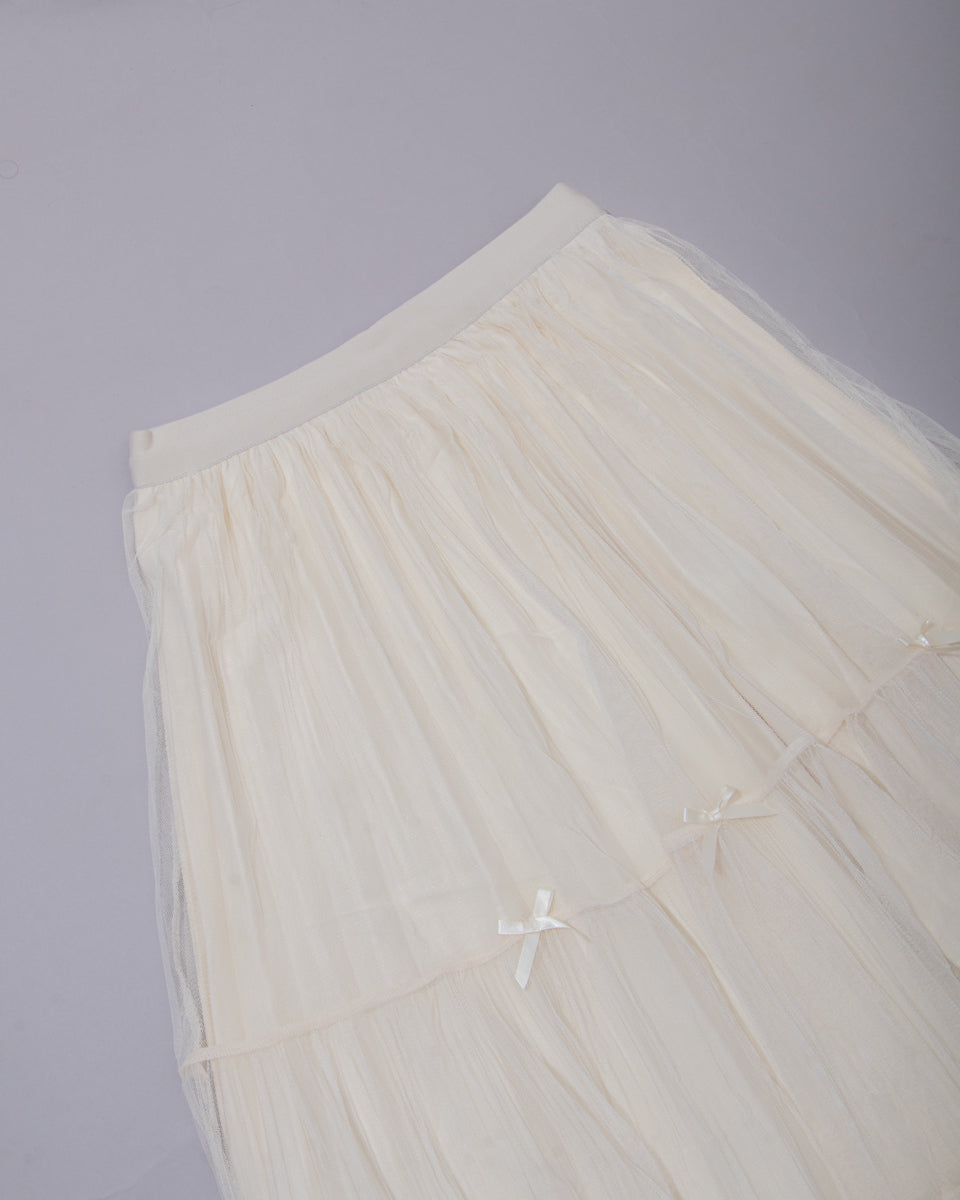 Cream Colour Womens Skirt