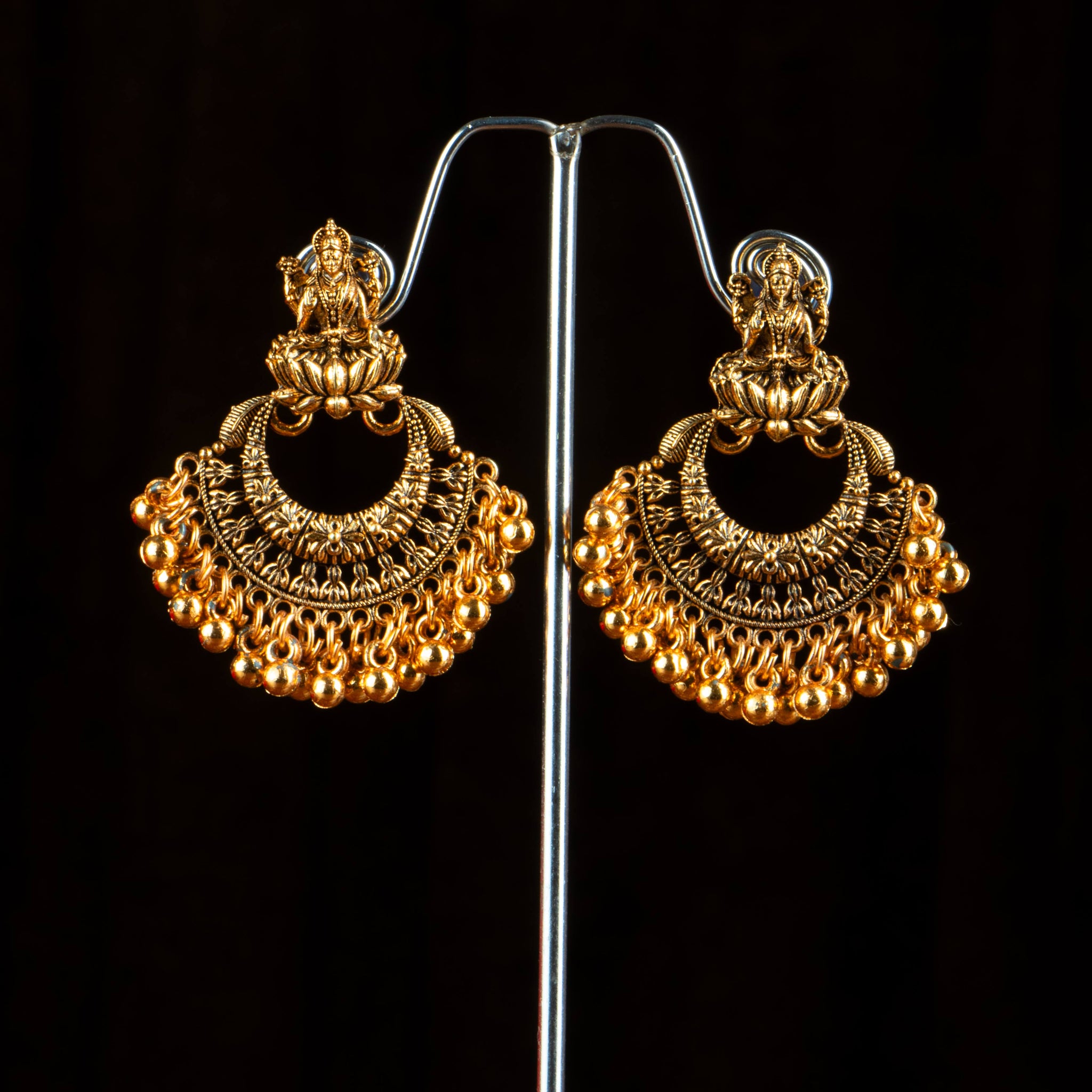 Gold Colour Plated Earrings