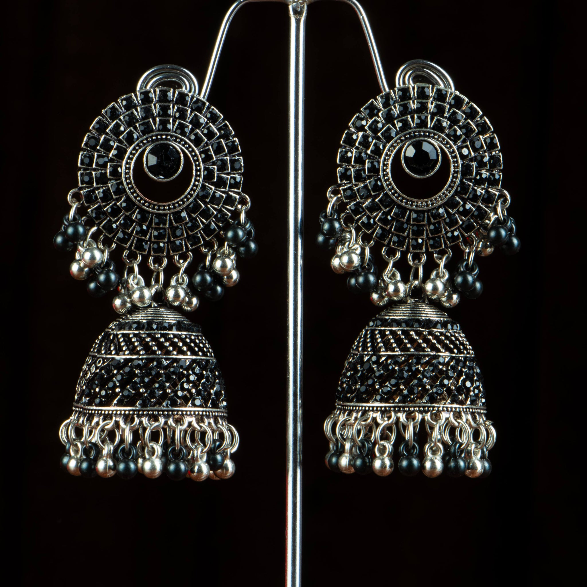 Silver Colour Plated Earrings