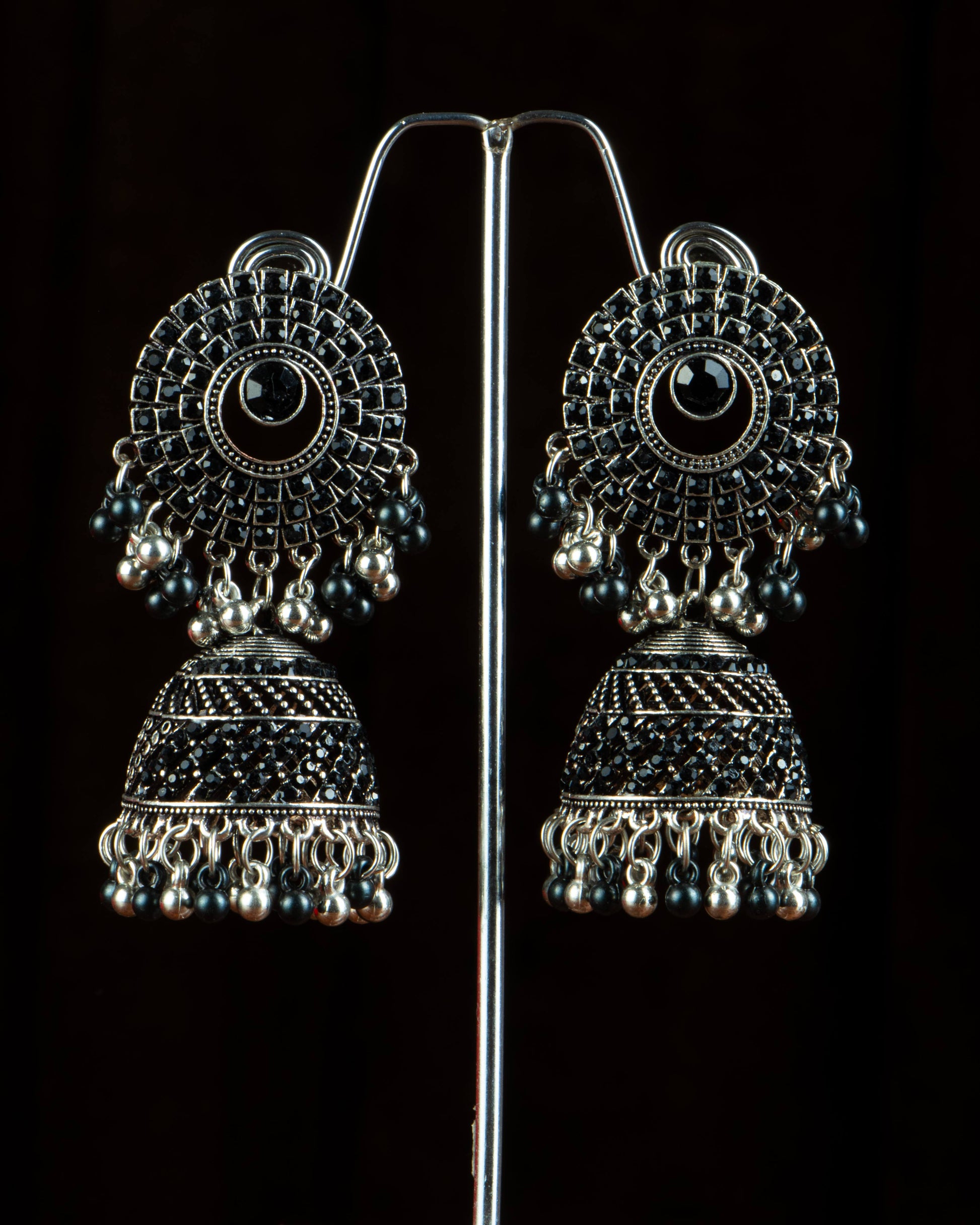 Silver Colour Plated Earrings