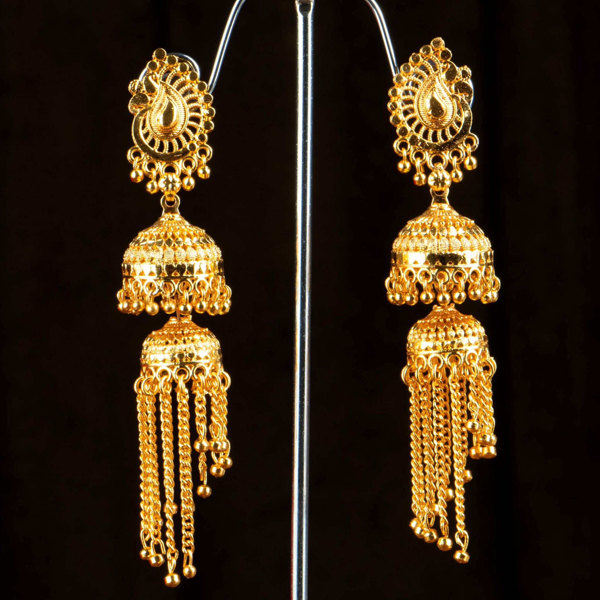 Gold Colour Plated Earrings