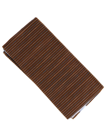 KIBS Brand Brown Striped 2.15 m Stitched Lungi