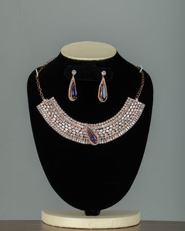 Copper Plated Necklace Set