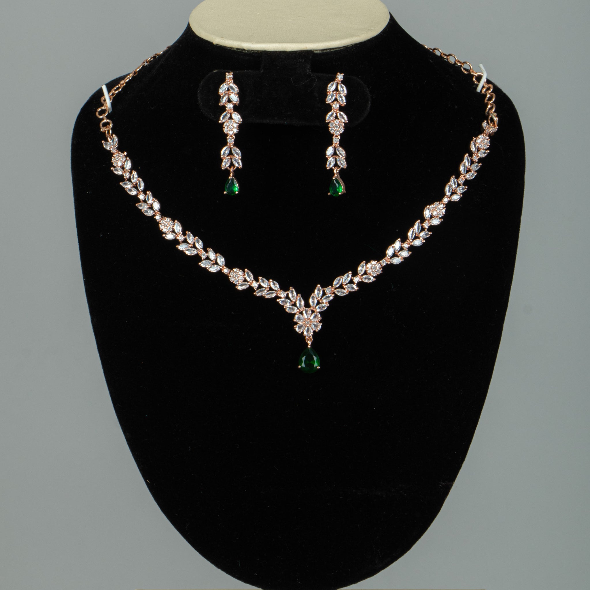 Copper Plated Necklace Set