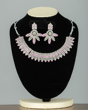 Silver Plated Necklace Set