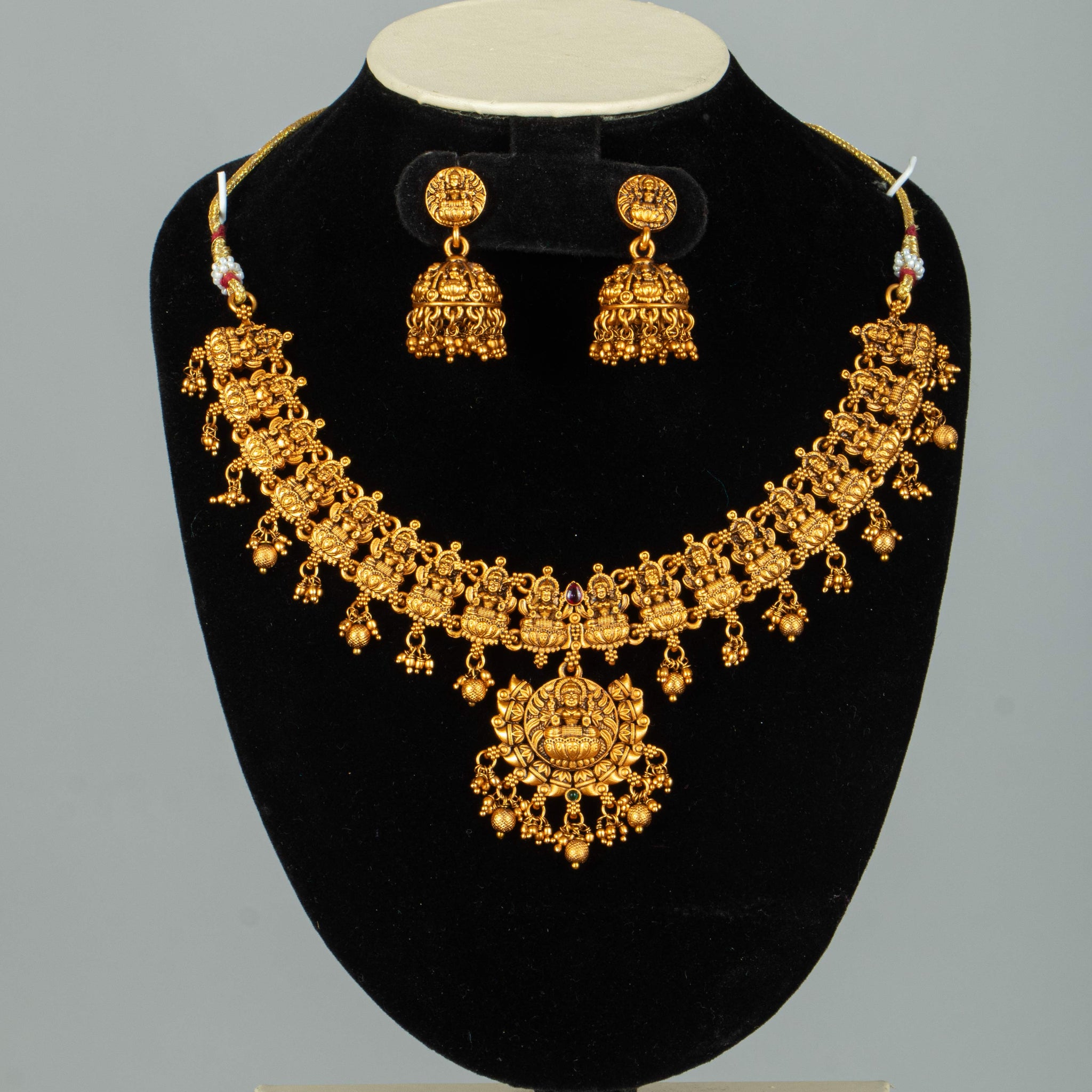 Gold Plated Necklace Set