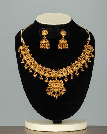 Gold Plated Necklace Set